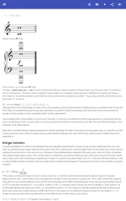 Theory of music android App screenshot 2