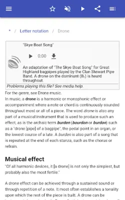 Theory of music android App screenshot 6